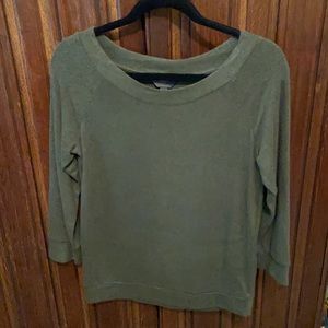 Mix by Hawthorn (Stitch Fix) olive green sweater